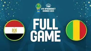Group Phase | Egypt v Mali | Full Basketball Game | FIBA U16 AfroBasket 2025