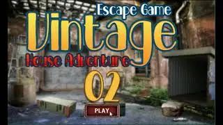 Escape Game Vintage House Adventure 2  WalkThrough - New Escape games -FirstEscapeGames