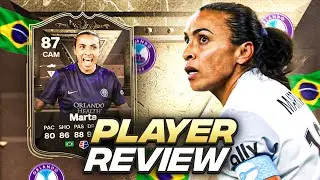 87 CENTURIONS MARTA SBC PLAYER REVIEW! EAFC 24 ULTIMATE TEAM