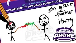 Voldemort Won't Pay Child Support - Gartic Phone Funny Moments