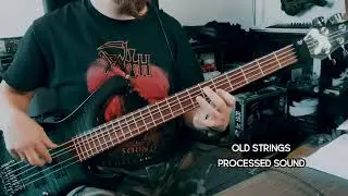 Used strings vs fresh strings