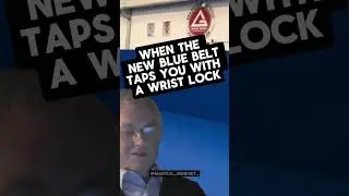 When they find out they can wrist lock at blue belt level. 🙈🤣#bjj #bjjbluebelt #jiujitsu
