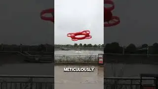 Flying lifebuoy transforms water rescues #drone #lifebuoy #drowning #coolgadgets  #china #chinatech