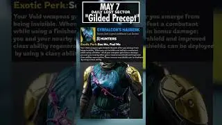 Todays Destiny 2 Daily Legend Lost Sector Loot Revealed [MAY 7] #destiny2