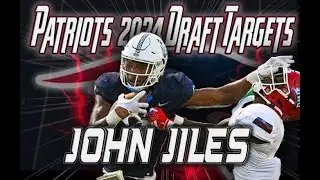 New England Patriots 2024 NFL Draft Target | John Jiles | Wide Receiver | West Florida | Highlights