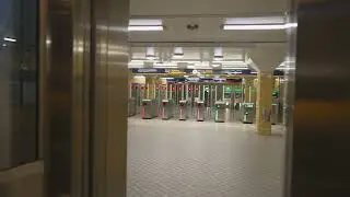 Sweden, Stockholm, Rådmansgatan Subway Station, Hissgruppen ab elevator
