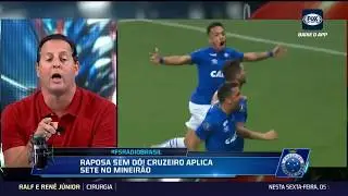 FOX SPORTS R&Aacute;DIO -  DEBATE CRUZEIRO 7 X 0 UNIVERSIDAD DE CHILE
