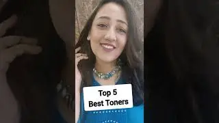 My Top 5️⃣ Favourite Toners (For all skin types) #youtubeshorts #shorts #toners #facialmist