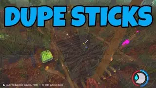 *INSANE* 🔥STICK DUPE GLITCH🔥 - THE FOREST