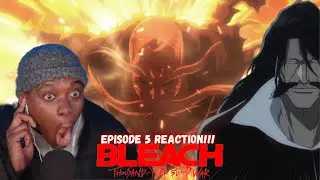 YAMAGOAT!! || YAMAMOTO PULLS UP ON YHWACH...!! || BLEACH TYBW EP 5 REACTION! BLEACH EP 371 REACTION!
