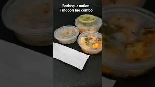 #Tandoori trio combo- by Barbequenation 😋🍽️  #Paneer+pineapple+mushroom tikka #UBQ Barbequenation😋🤤💜