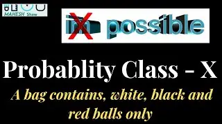 &ldquo;Sum of the probabilities of all elementary events is 1&rdquo;. #probablityclass10 #mathsclass10