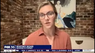 Attorney Whitney Boan on WOFL Fox 35 - Deputy Turned Off Body Cam Before Alleged Sexual Assault