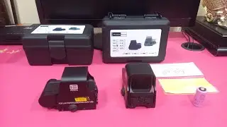 กล้องจุดแดง Eotech553 เกรดพรีเมี่ยม สำหรับปืนจริง ทนแรงรีคอยสูง กล้องติดปืนยาว ( จัดไป 1590.) 