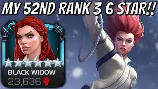 6 Star Rank 3 BLACK WIDOW Gameplay - 8+ ENDGAME BOSSES & UTILITY DEMO!! ULTIMATE SHOWCASE!!!