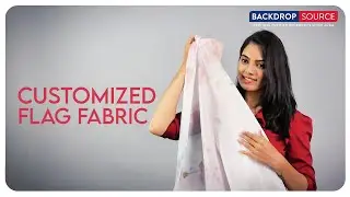 Flag Fabric | Backdropsource | Customized Fabric | #Transparent #fabric  #backdropsource