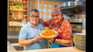 Diavola pizza k&eacute;sz&iacute;t&eacute;se a Pelso Pizzeri&aacute;ban Fony&oacute;don! Casillo liszt Cuppone Giotto kemenc&eacute;ben!