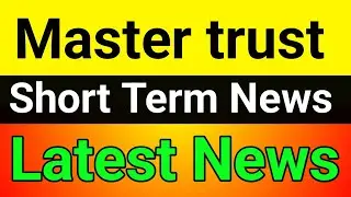 Master trust share🪀master trust share latest news🚀 master trust share analysis