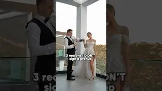 Why I DIDN&rsquo;T sign a prenup 😅