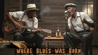 Deep Southern Blues | Whisky Night Delta Guitar, Vocal & Harmonica (1.5 Hours)
