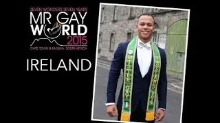 Mr Gay World - Ireland 2015: Marcos Vinicius Barboza