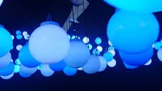 Groove Makers: Light kinetic aerial dance