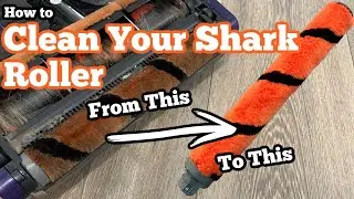 How to Clean Shark DuoClean Soft Brushroll - QUICK & EASY Orange Roller