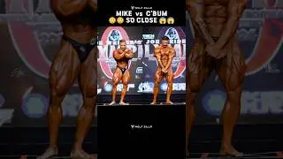 MIKE vs C'BUM 😱 So Close Call #cbum #mike #ramondino #samson #shorts