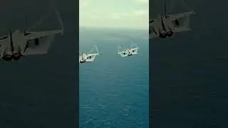 Fighter Jets Collide Mid-Air: Explosive Crash from Aircraft Carrier! 💥✈️