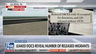 Fox News: Border Patrol Document Shows +70K Illegal Immigrants Released Into U.S. In Past 2 Months