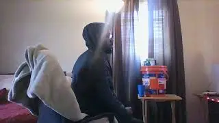 LIVE BTS of me reacting & recording.