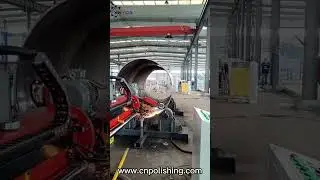 tank inside polishing machine