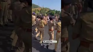 Garba by dance by Indian police #gujaratpolice #gujarat #police #indianpolice #army #viral