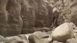Exploring Wadi Mujib in Jordan