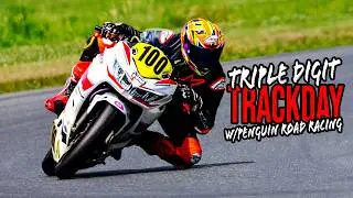 Riding in an Oven: Triple-Digit Trackday at Thompson w/Penguin Road Racing | Trackday Vlog | 4K