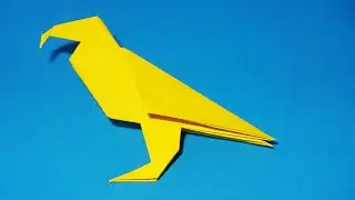 Águila de papel paso a paso origami