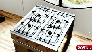 3D Gas stove product animation for (TİTAN GROUP)