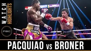 Pacquiao vs Broner Highlights: January 19, 2019 - PBC on Showtime PPV