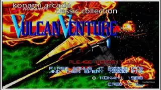 Konami arcade classic collection Vulcan venture
