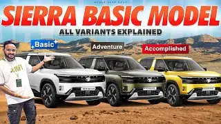 New Sierra All Variants ExplainedI Features, Prices & Which One to Buy? Meher Gear Head #automobile
