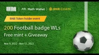 Kiếm 250 slot mint NFT free  Football Badge #NFT WLs dự &aacute;n Treasureland +BNB Project