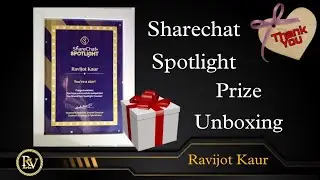 Sharechat Spotlight Prize Unboxing 🎁😍 || Sharechat Gift Unboxing
