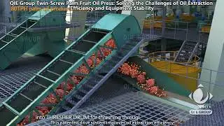 QIE GROUP Twin-Screw Palm Oil Press and Drive System:Solving Oil Yield & Equipment Stability Issues