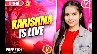 ROAD TO 5K SUBSCRIBERS❤️ IIFREEFIRE LIVE RANKPUSH II KARISHMA GAMING MOBILE GAMEPLAY#freefire#fflive