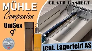 UniSex Rasierhobel ║ Mühle Companion / Nassrasur // GLATT - RASIERT