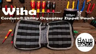 Wiha 91472 Cordura&reg; Utility Organizer Zipper Pouch
