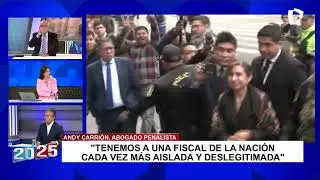 Andy Carrión en Panamericana sobre regreso de Patricia Benavides al Ministerio Público