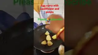 egg curry with cauliflower and potato ❣️❣️
