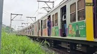 Under the Bridge Local Train Entry | Indian Railways