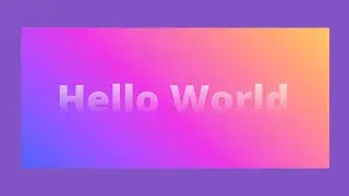 Linear Gradient Background | Pure CSS | HTML and CSS Tutorial